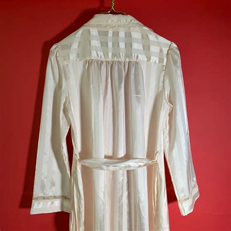 vintage christian dior silk robe